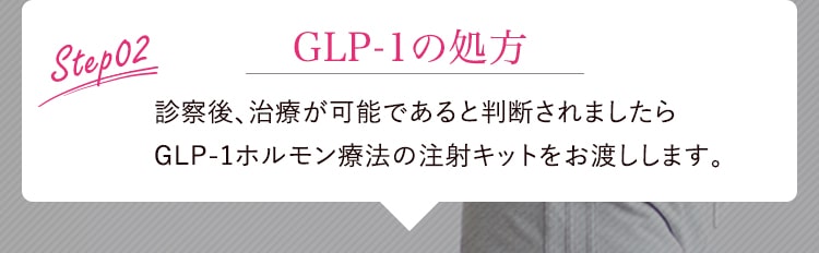 step02 GLP-1の処方